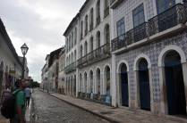 Rua com sobrados restaurados no centro histórico de São Luís - MA